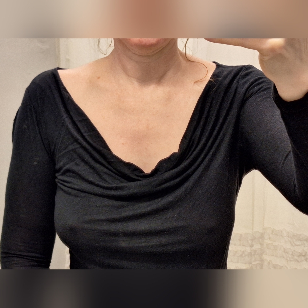 🔥GAP🔥Black, Long-Sleeve Top